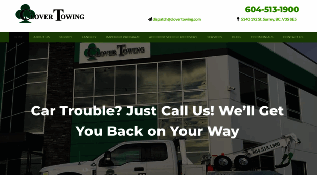 clovertowing.com