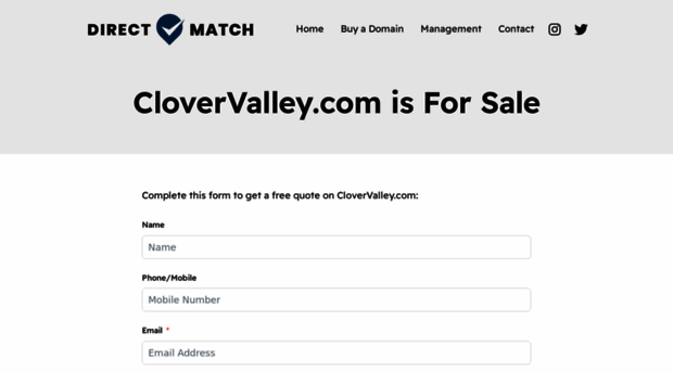 clovervalley.com