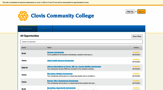 clovis.academicworks.com