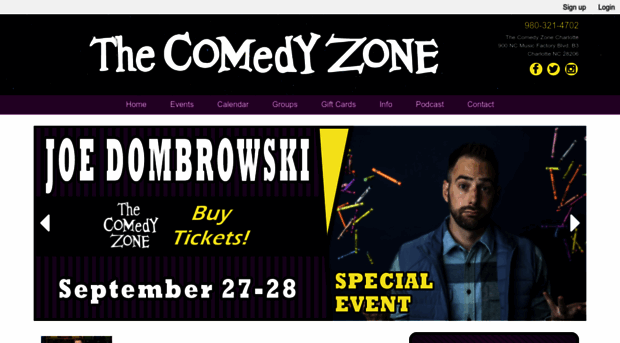 cltcomedyzone.com