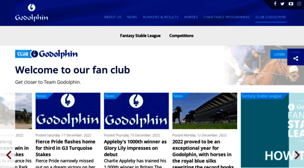 club.godolphin.com