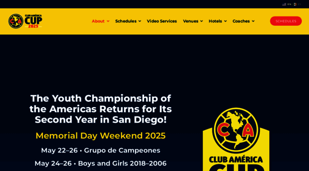 clubamericacup.soccer