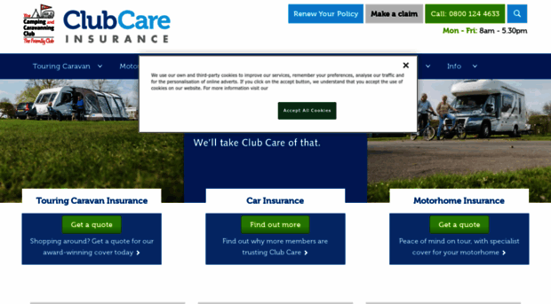 clubcareinsurance.com