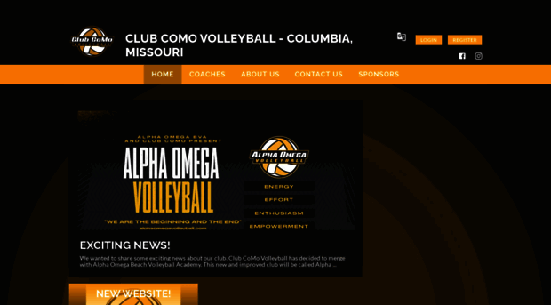 clubcomovolleyball.com