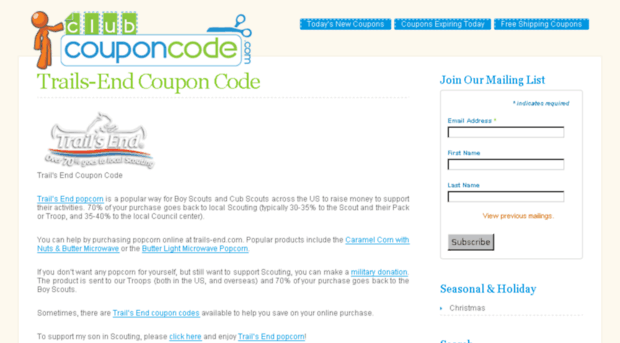 clubcouponcode.com