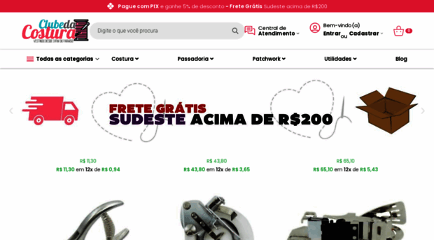 clubedacostura.com.br