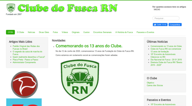 clubedofuscarn.com.br