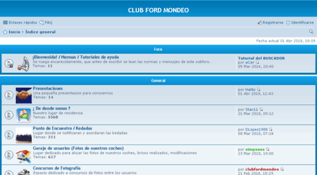 clubfordmondeo.com