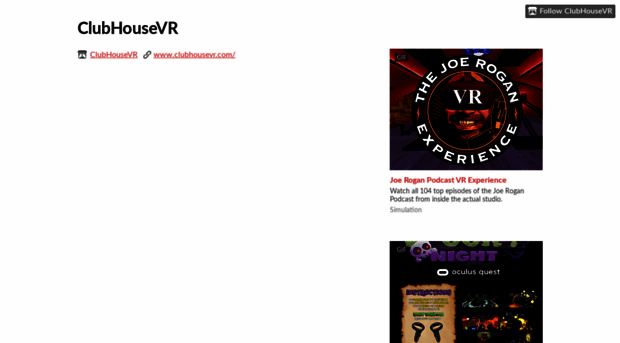 clubhousevr.itch.io