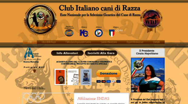 clubitalianocanidirazza.com