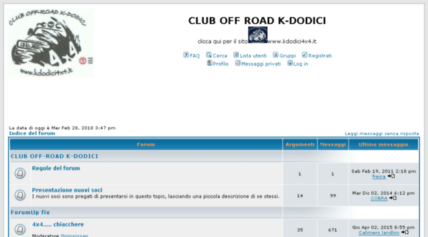 cluboffroadkdodici.forumup.it