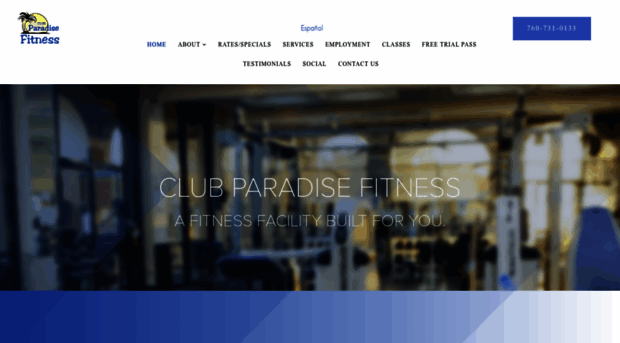 clubparadisefitness.com