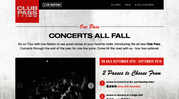 clubpass.livenation.com