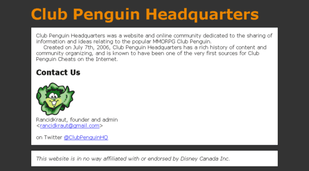 clubpenguinhq.com