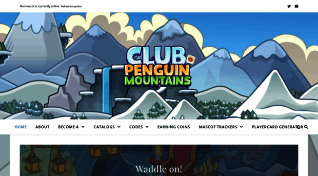 clubpenguinmountains.com