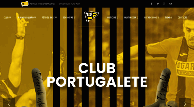 clubportugalete.net
