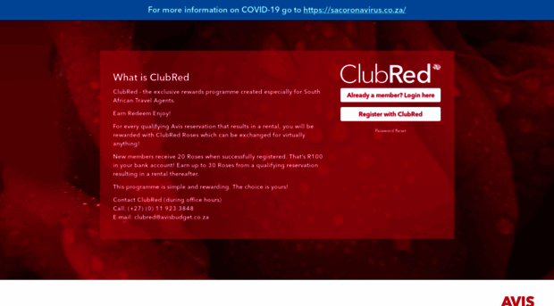 clubred.co.za