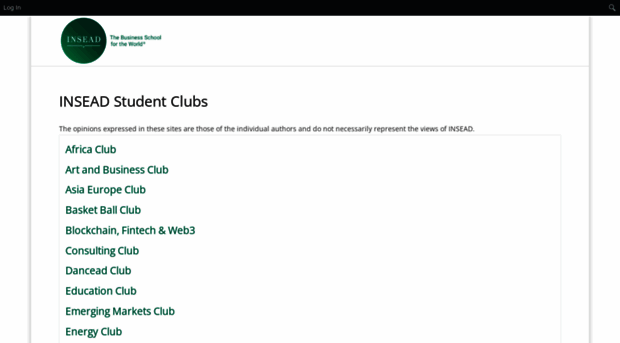 clubs.insead.edu