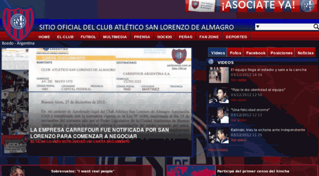 clubsanlorenzo.com.ar