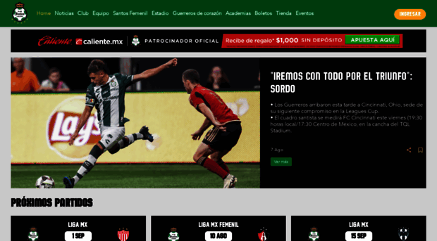 clubsantos.mx