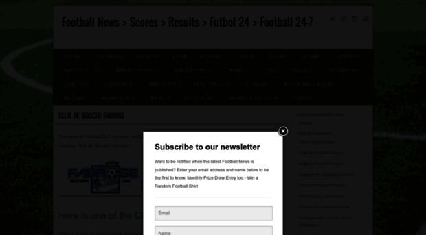 clubsoccerfabrose.com