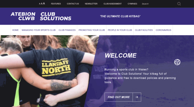 clubsolutions.wales