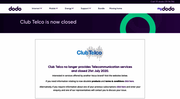 clubtelco.com