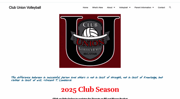 clubunionvolleyball.com