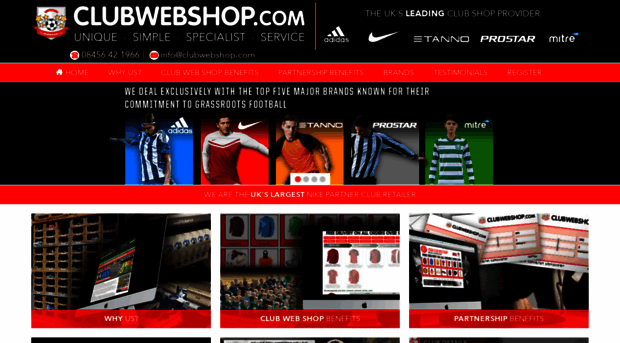 clubwebshop.com