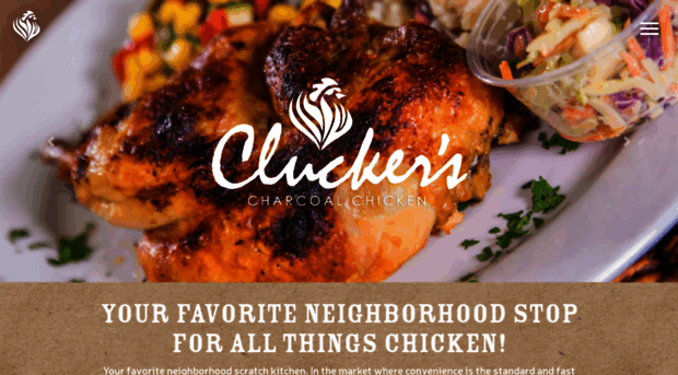 cluckerscharcoalchicken.com