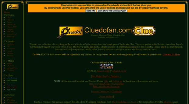 cluedofan.com