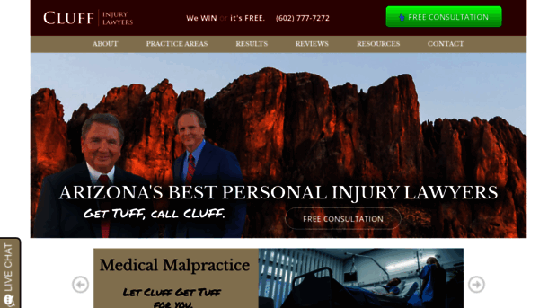 cluffinjurylawyers.com