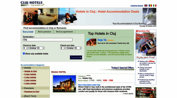 cluj-hotels.ro