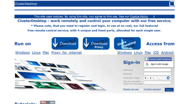 clusterdesktop.com