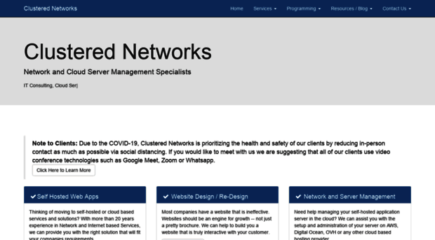 clusterednetworks.com