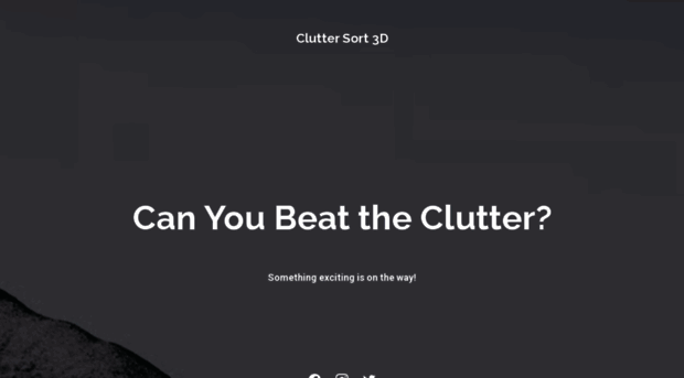 cluttersort3d.com