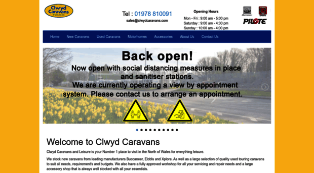 clwydcaravans.com