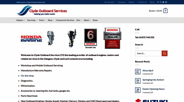 clyde-outboard-services.co.uk