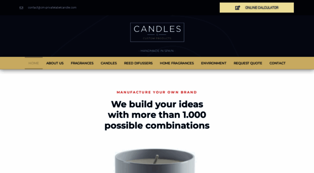 cm-privatelabelcandle.com