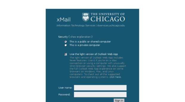 cmail.uchicago.edu