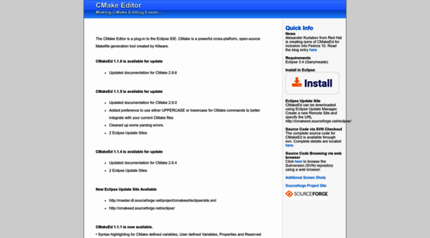 cmakeed.sourceforge.net