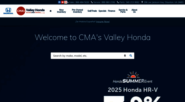 cmasvalleyhonda.com