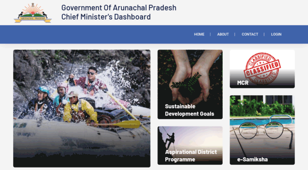 cmdashboard.arunachal.gov.in