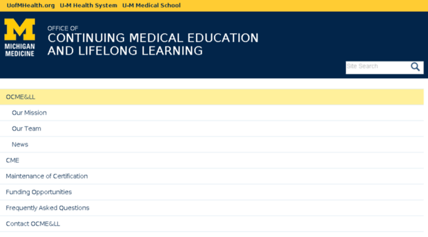 cme.med.umich.edu