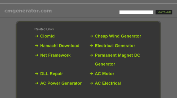 cmgenerator.com