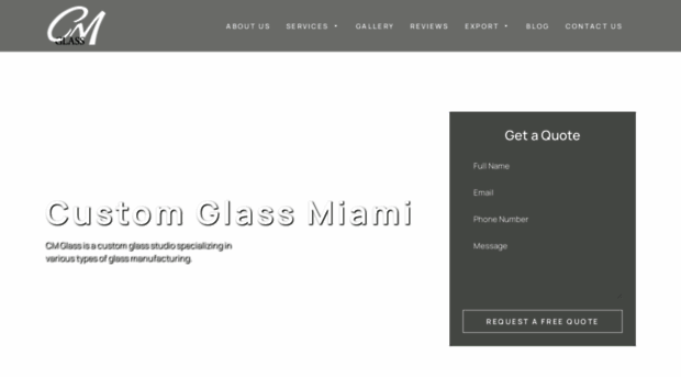 cmglassmiami.com