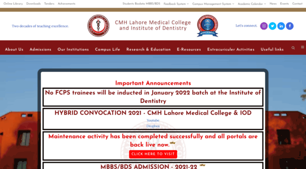 cmhlahore.edu.pk