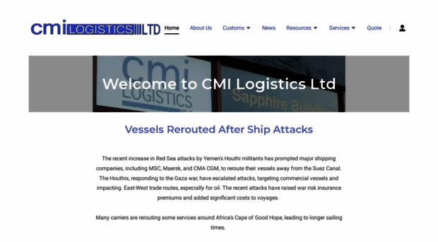 cmilogistics.co.uk