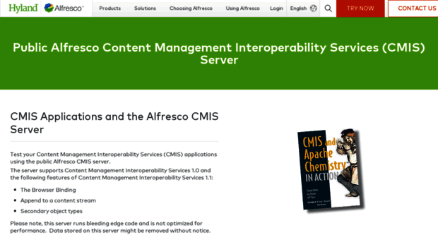 cmis.alfresco.com