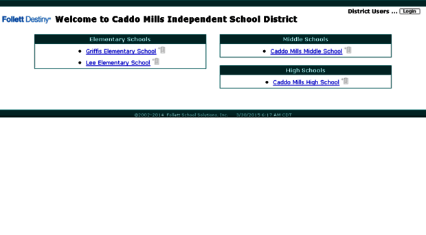 cmisd.follettdestiny.com